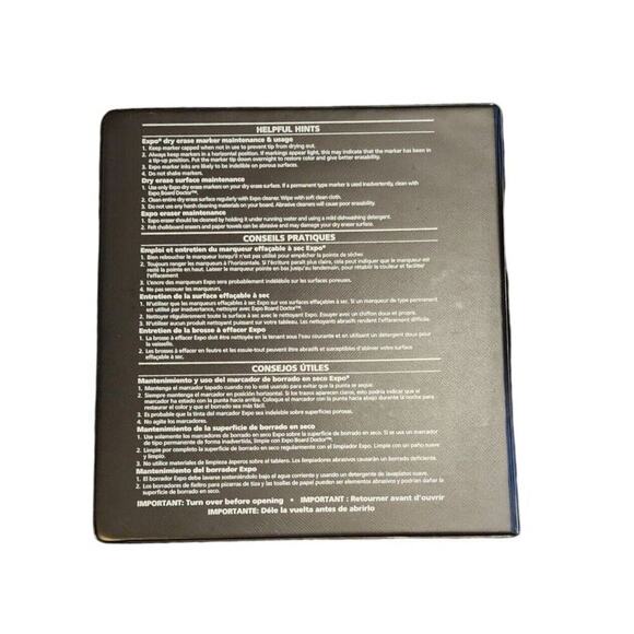 Expo Low Odor Dry Erase System Kit With Markers & Eraser Flawed - Picture 2 of 5